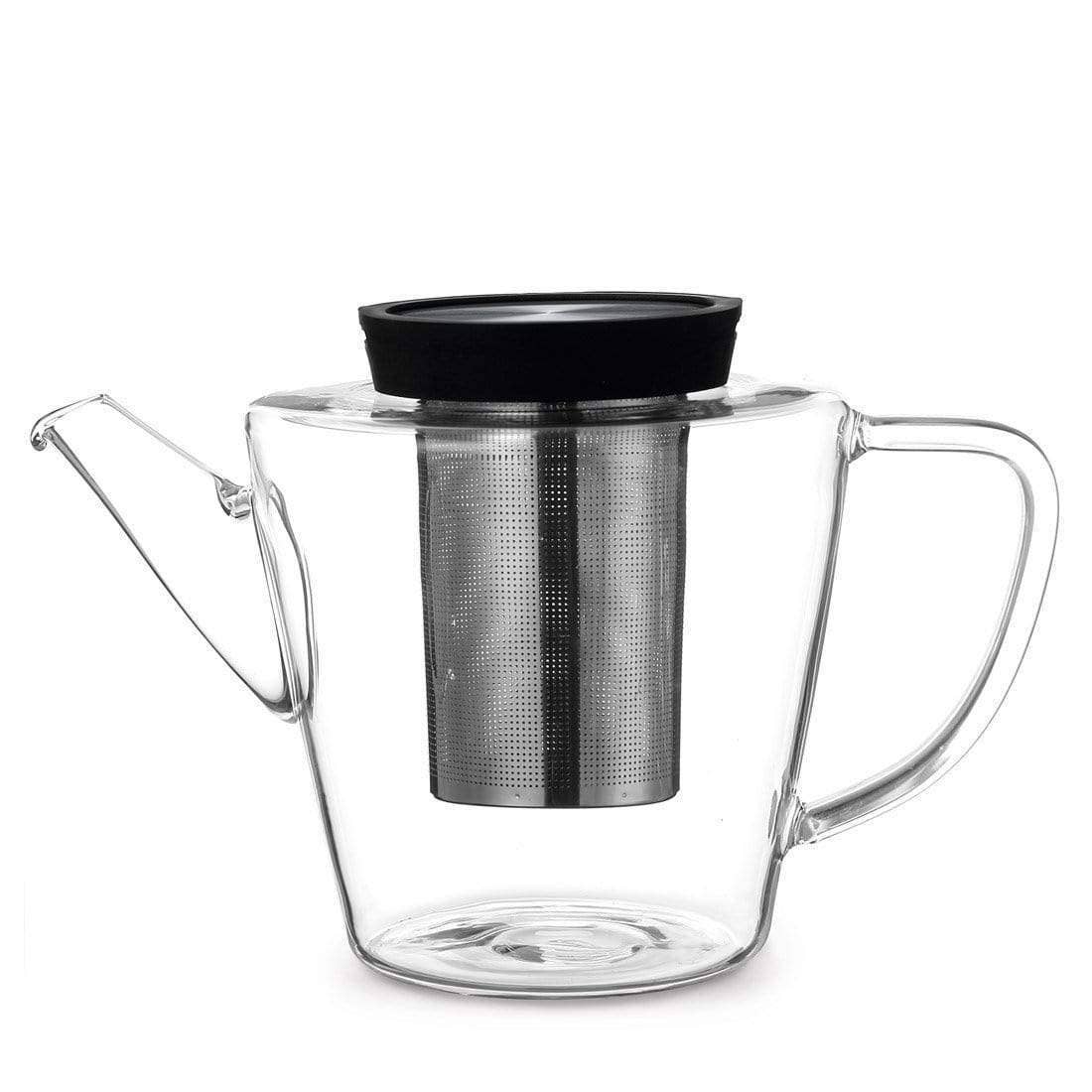 Infusion™ Glass Teapot & Silicone Lid W/ Infuser - 34oz/1L