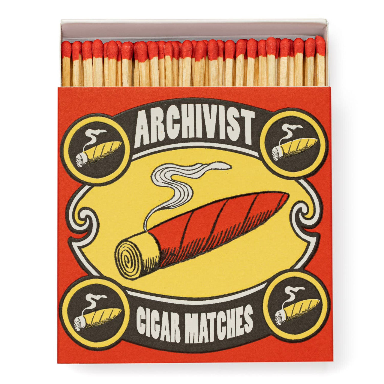 Cigar matches Square Matchbox