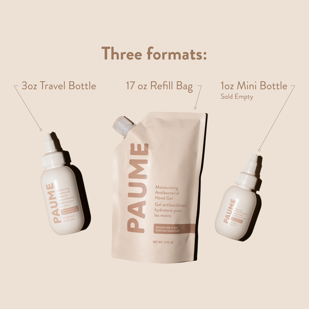 Mini Bottle for Sanitizer (Sold Empty)