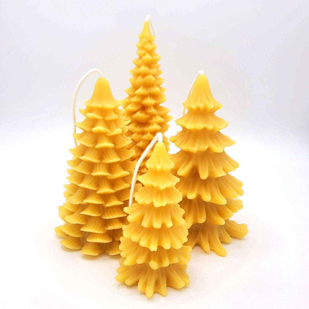 Beeswax Candle- Christmas trees