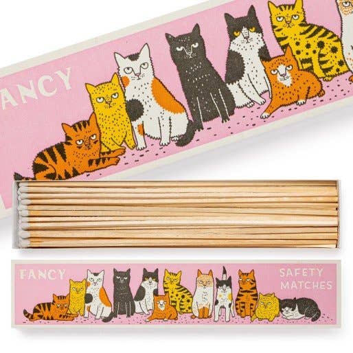 Fancy Cat | Long - Safety Matches