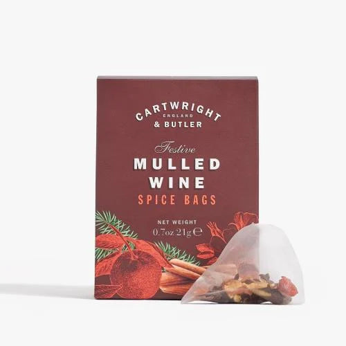 Cartwright & Butler Mulled Wine Spice Bags (21g)