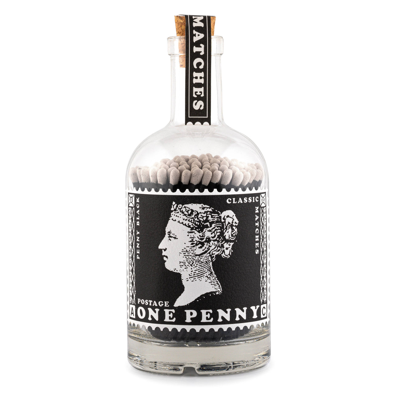 Penny | Glass Bottle - Safety Matches