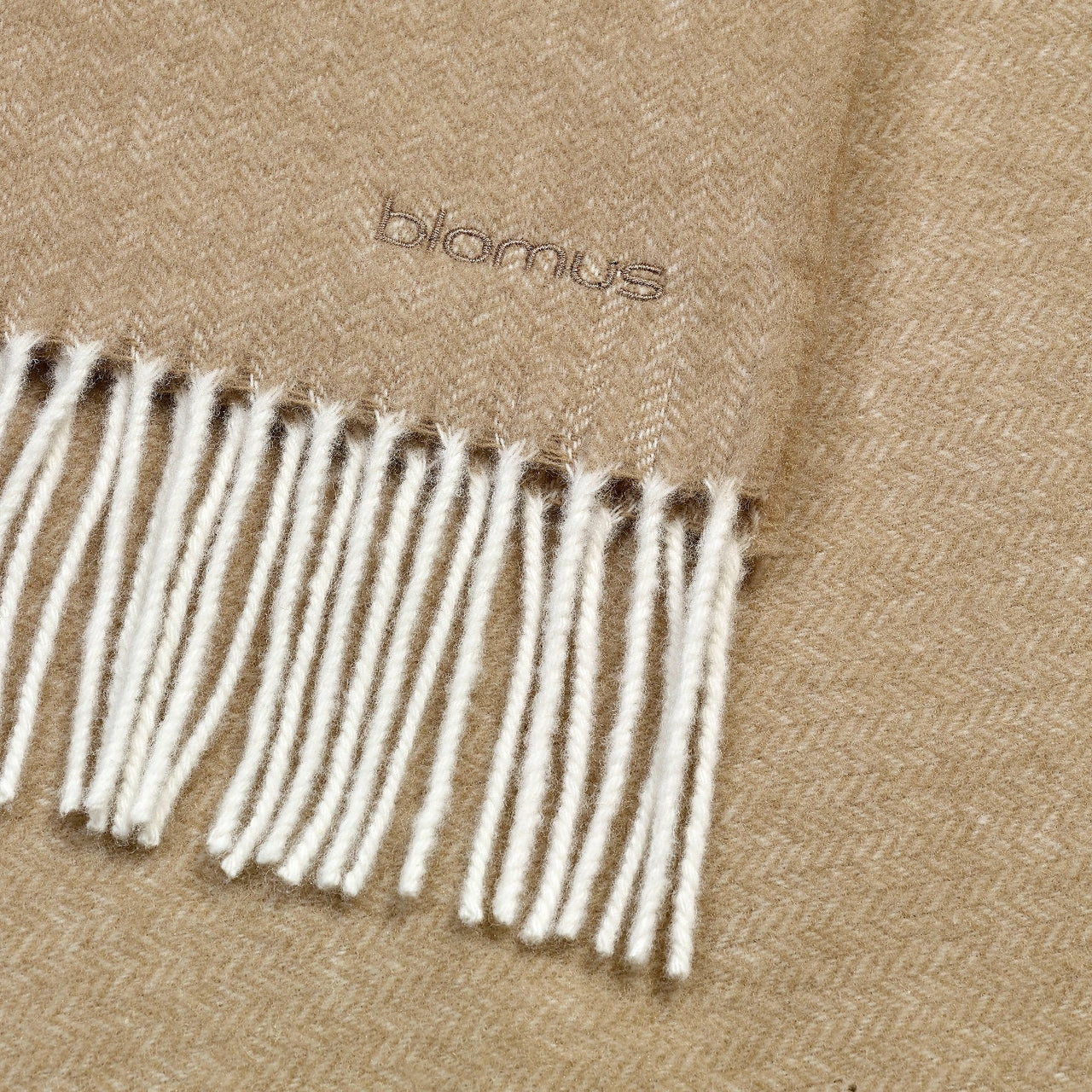 FINHO Merino Wool Throw (Tan)