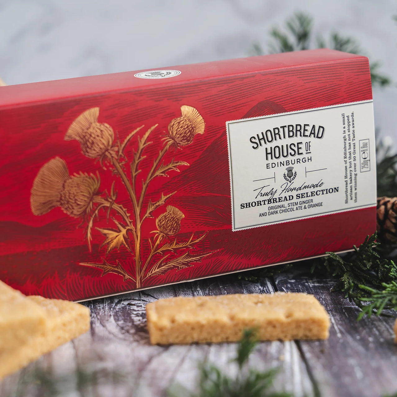 Shortbread House of Edinburgh - Shortbread Fingers Selection Box (250g)