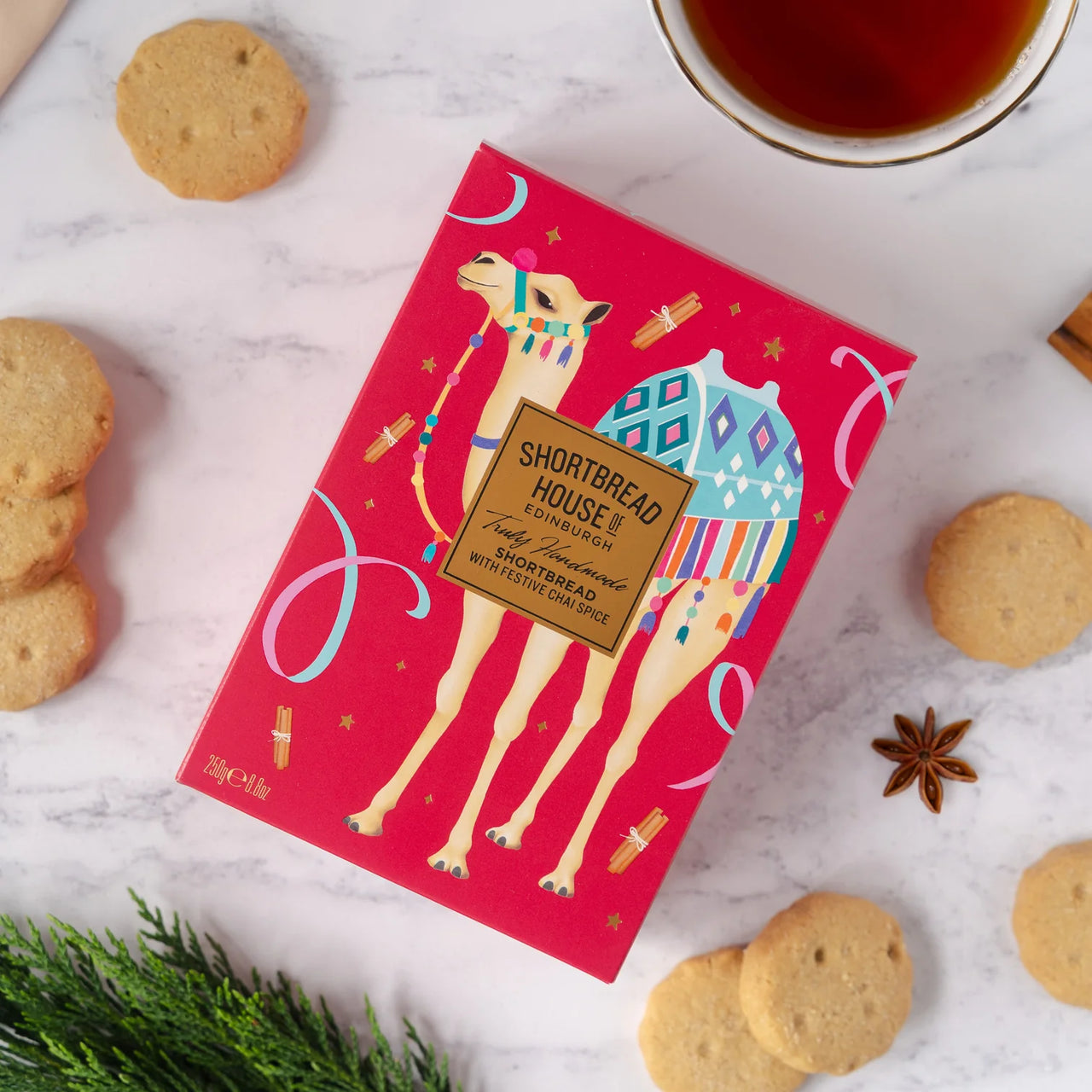 Shortbread House of Edinburgh - Festive Chai Shortbread (250g)