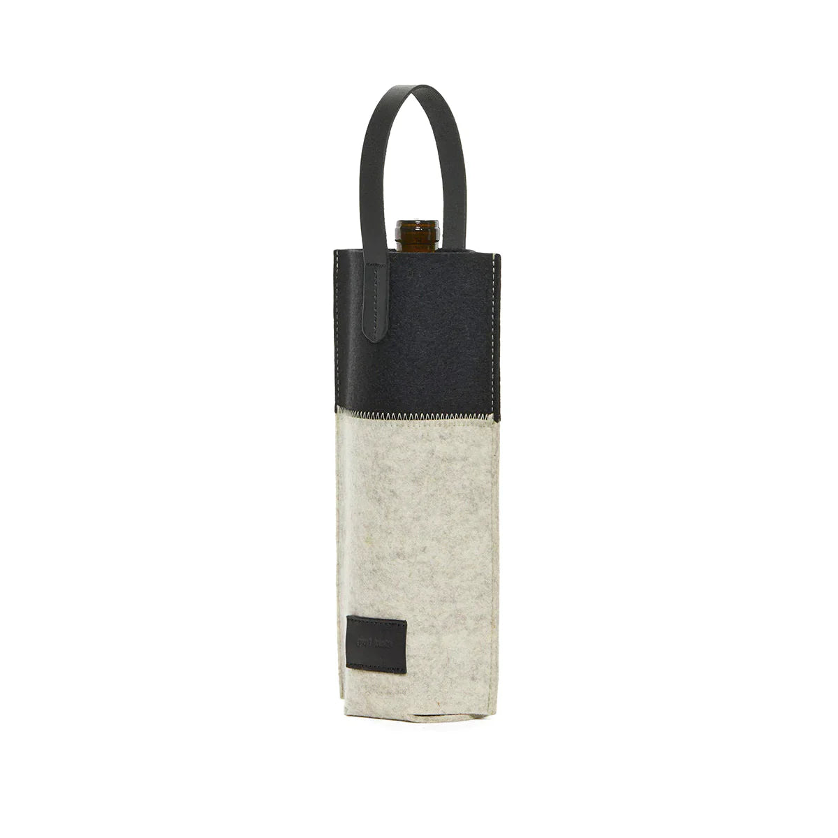Jaunt Merino  Wool Wine Bag 2 tone