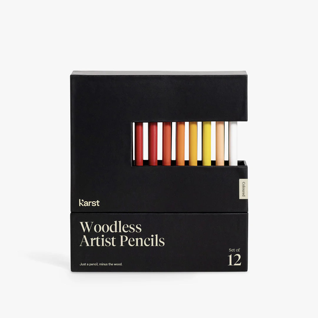 Karst Woodless Artist Pencil set of 12
