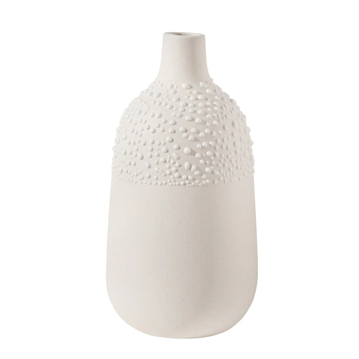 Mini Vase Pearl Stoneware 4.5"
