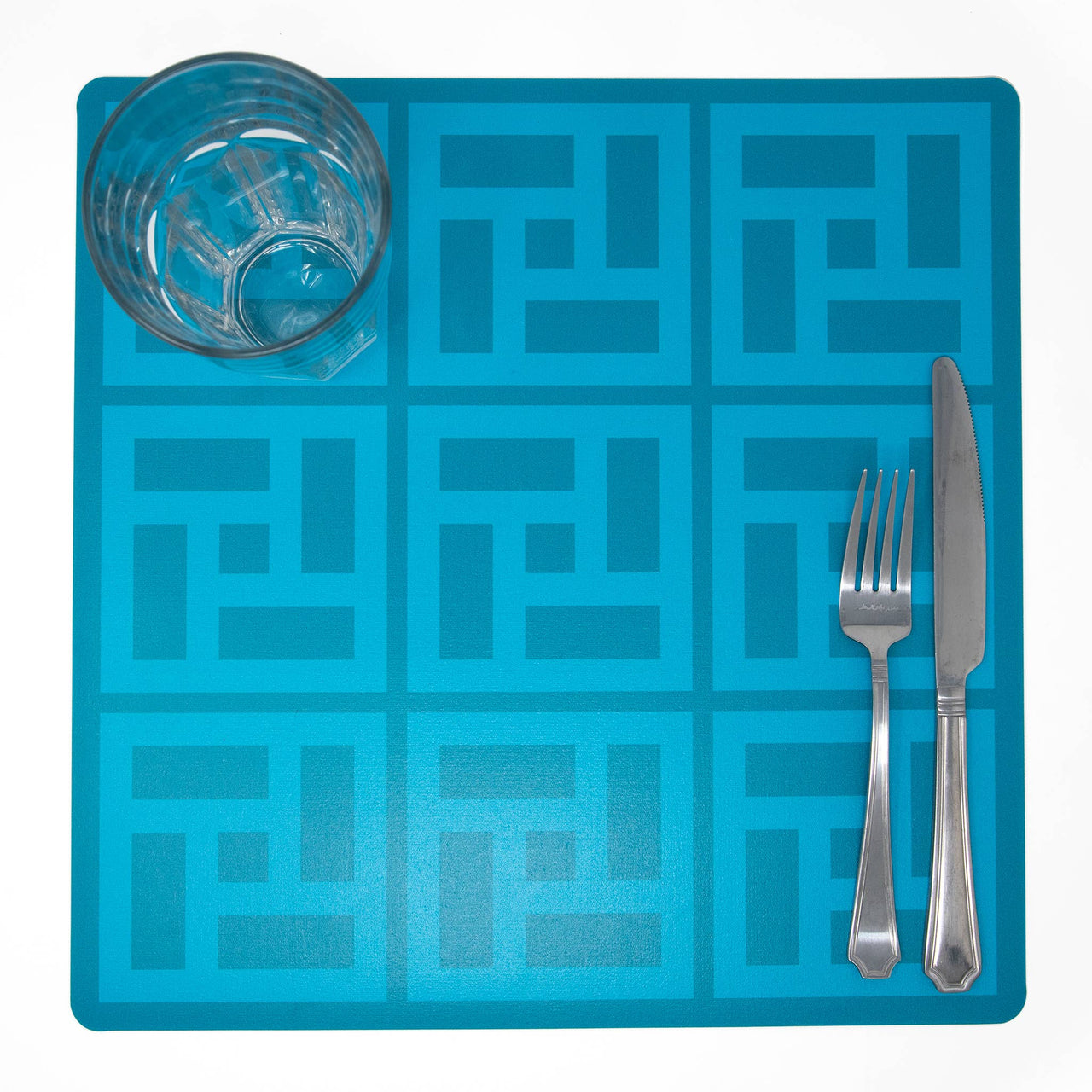 Sunmor Square Placemat: Blue