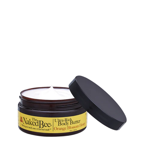 Naked Bee - Body Butter "Orange Blossom Honey" 8 oz.