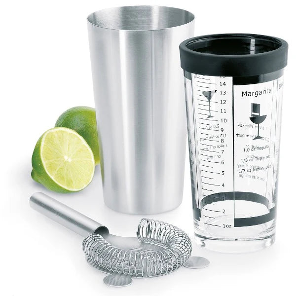 Boston Bar Shaker Set Stainless Steel