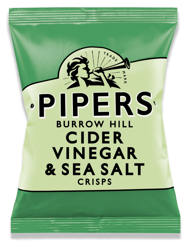 Pipers Crisps Sea Salt & Vinegar 150gr