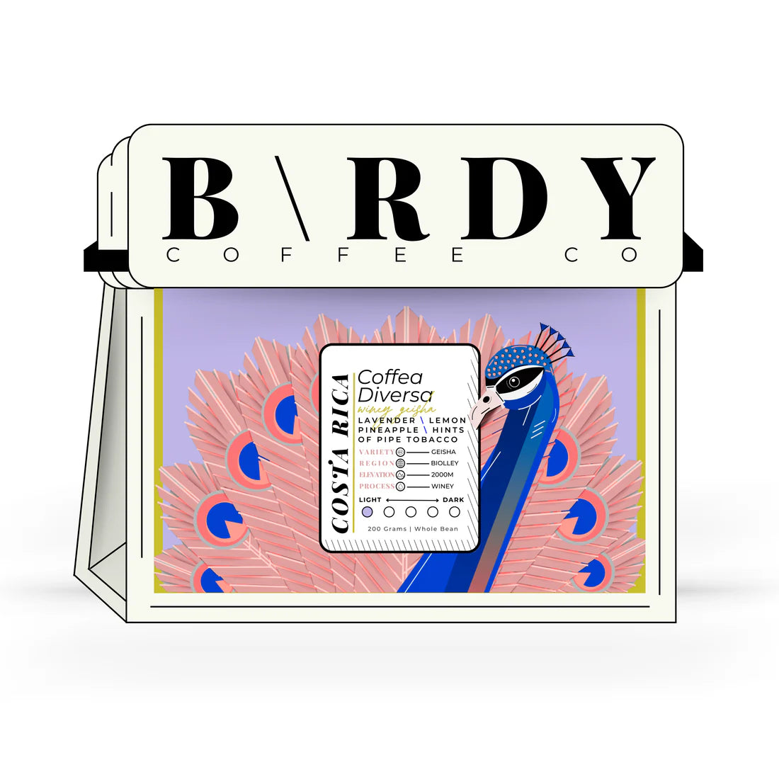 Costa R\ca Coffea diversa Winey Geisha 200g