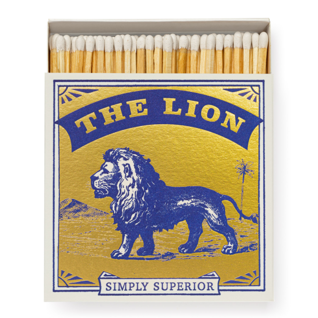 Gold Lion | Square - Safety Matches