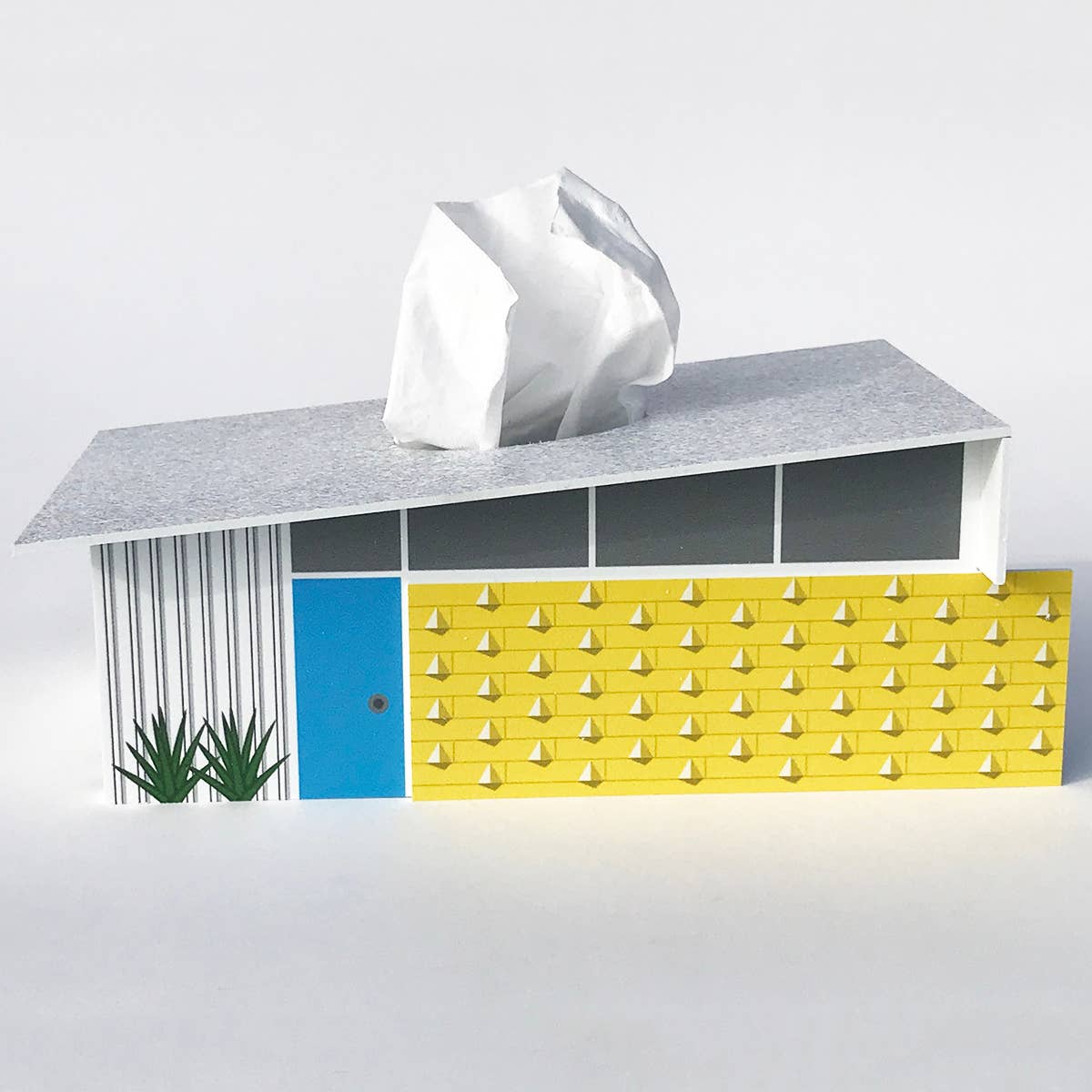 Midcentury Tissue Box Cover - Wedge House