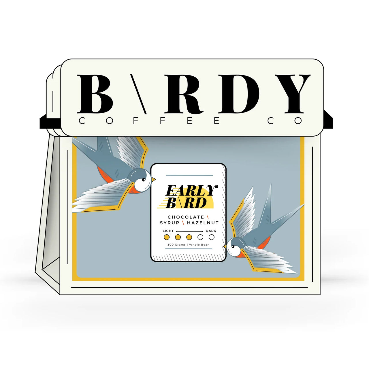 Birdy Early Bird/ Med Roast 300g
