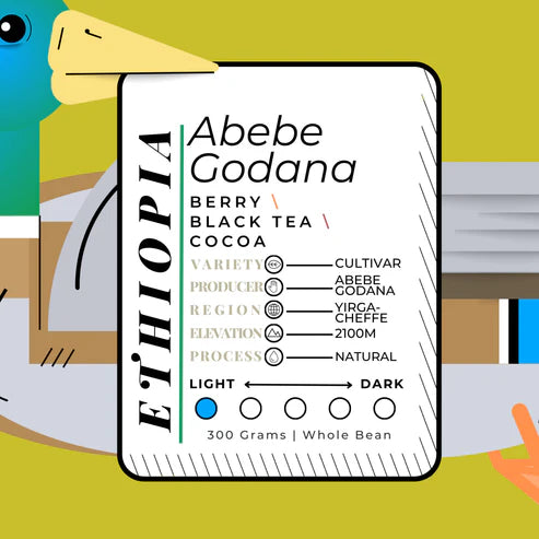 Birdy Ethiopia Abebe Godana WS 300 gr