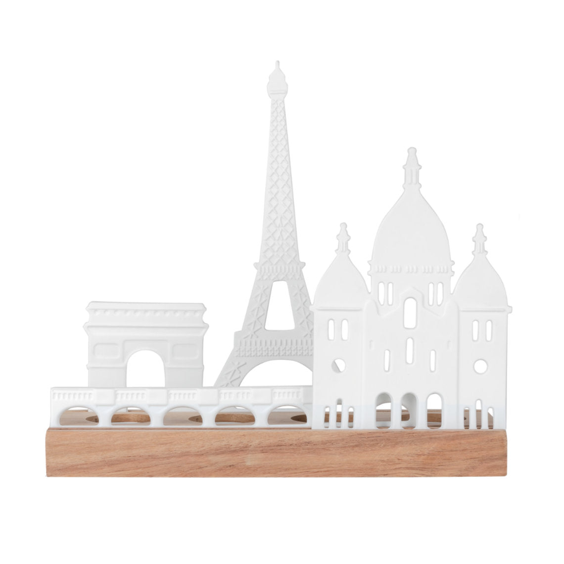 Tealight Paris City Skyline