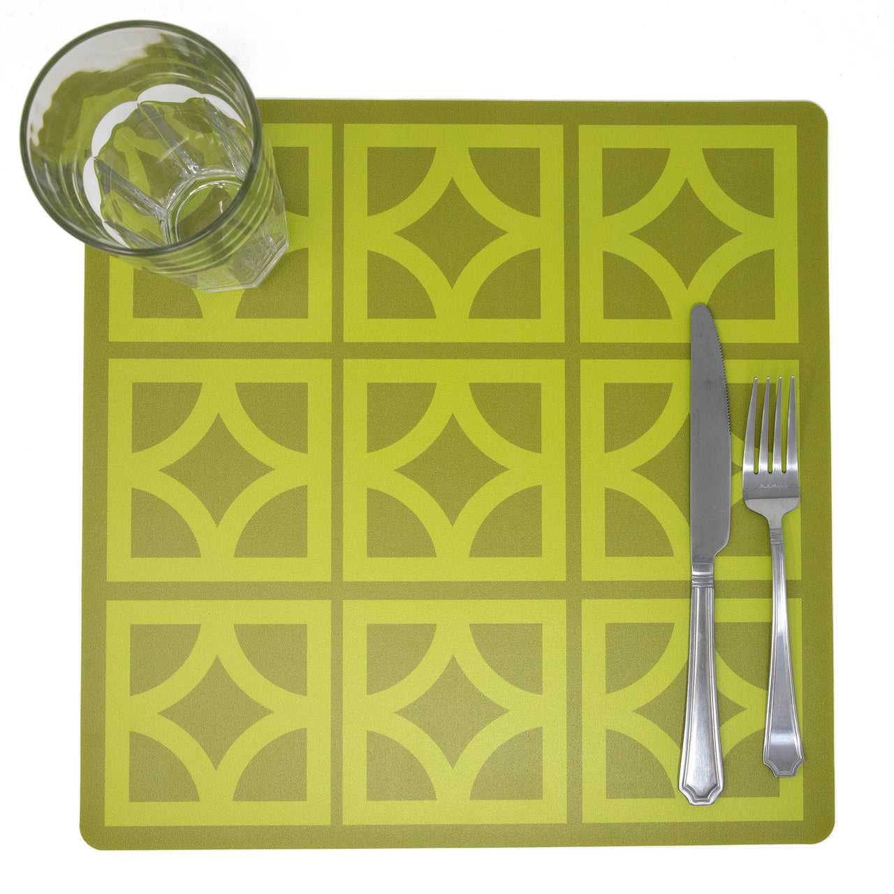 Sunmor Square Placemat: Green