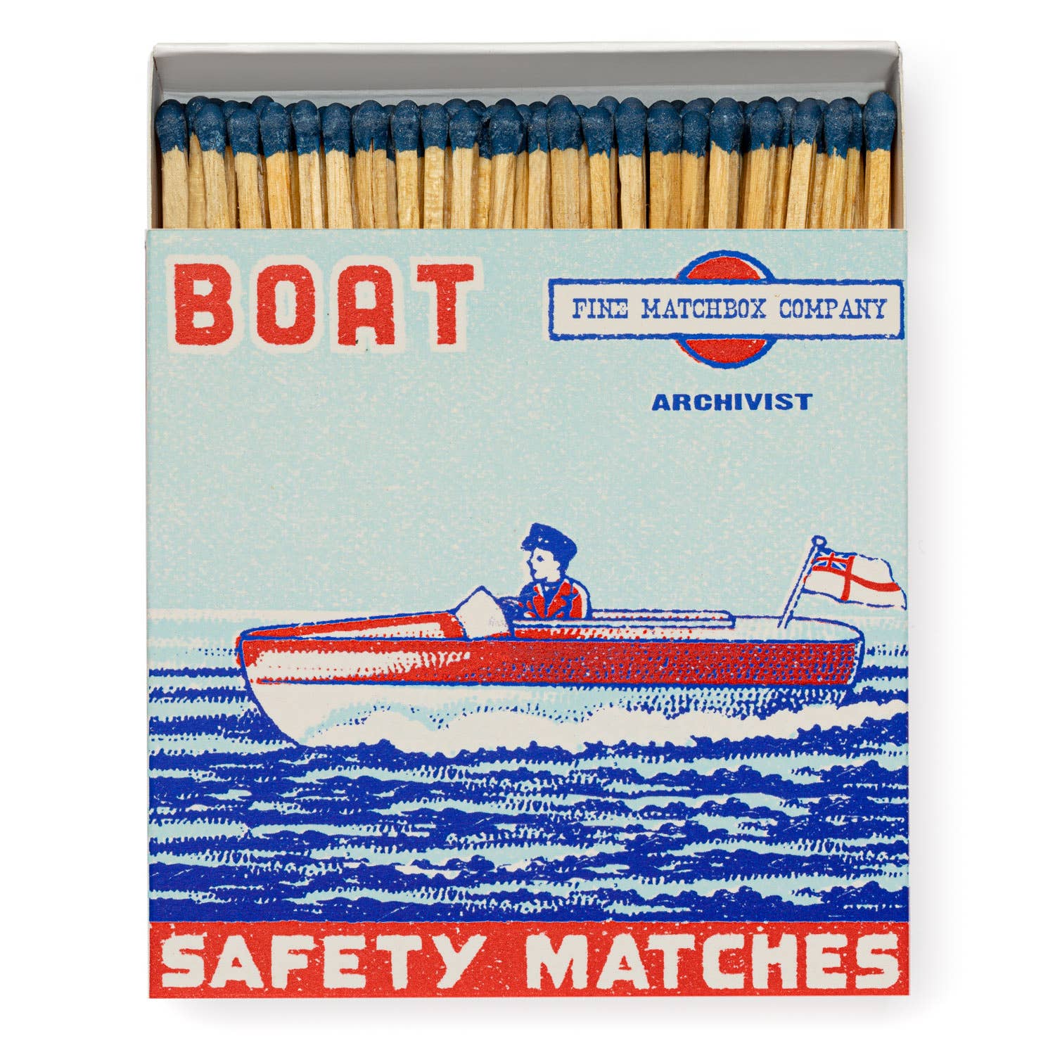 Boat Square Matchbox - Objects