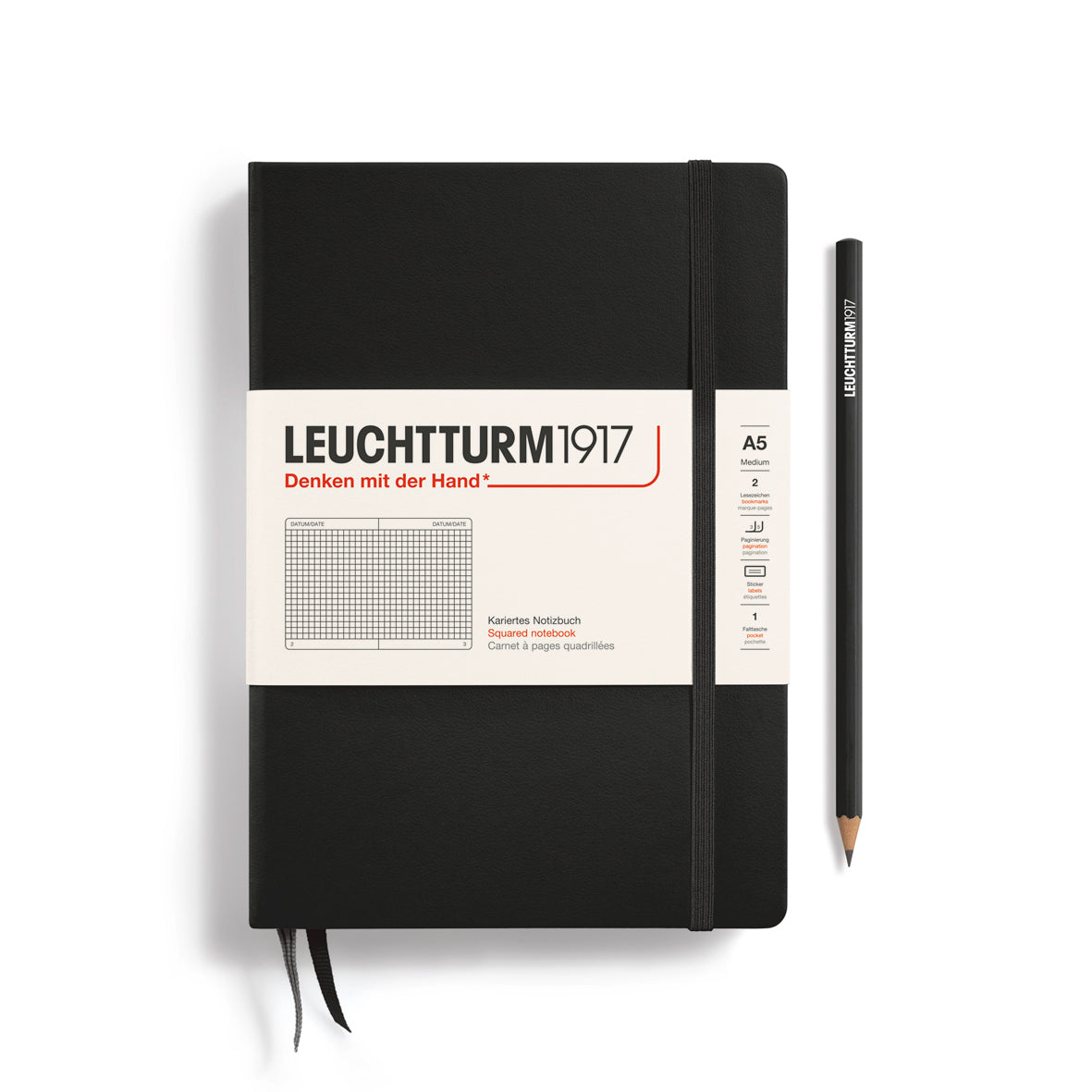 Leuchtturm Notebook A5 (squared pages)