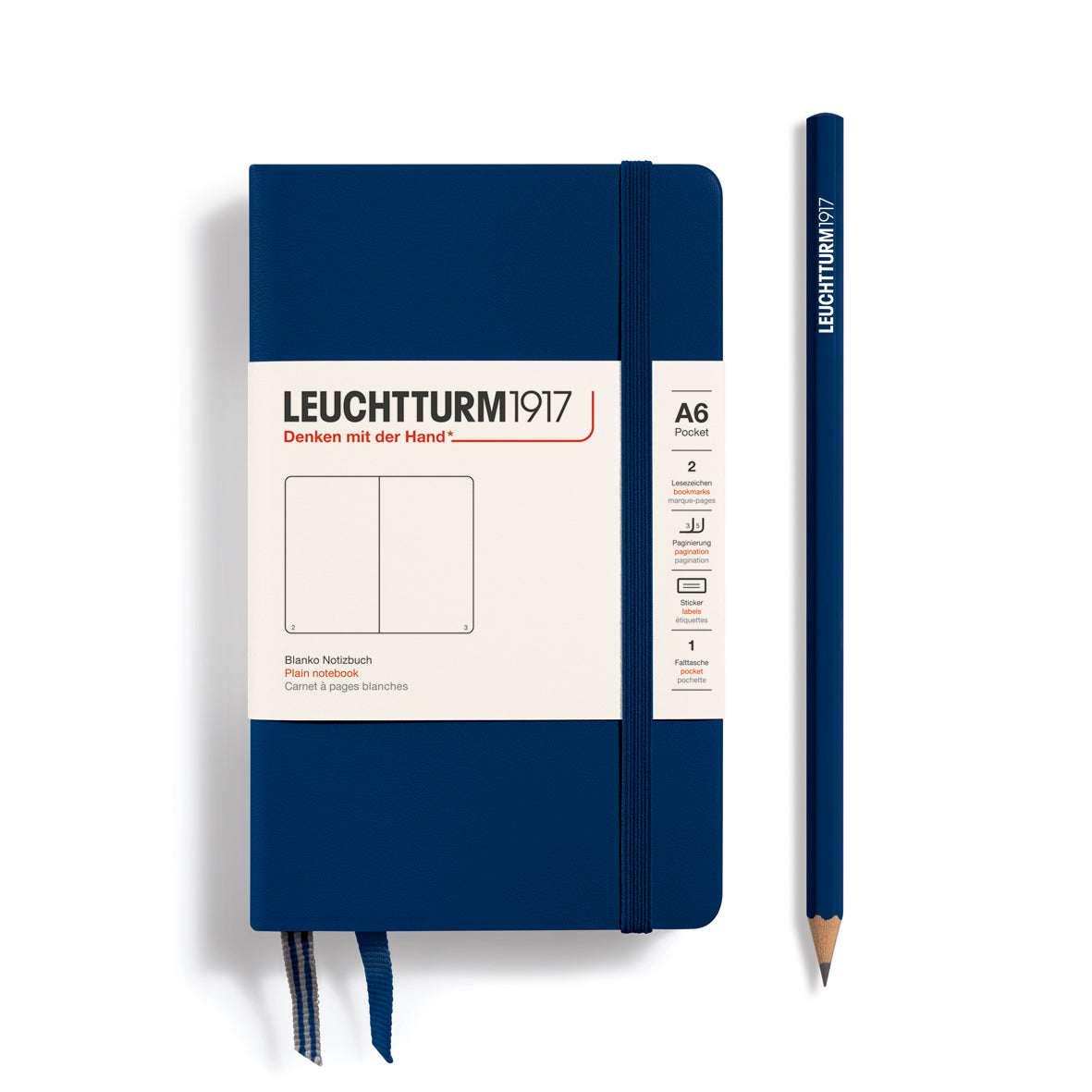 A6 Pocket Notebook Plain