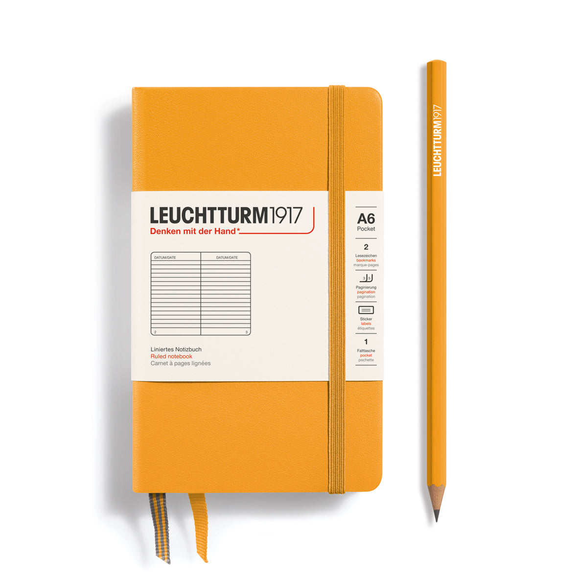 A6 Pocket Ruled Notebook